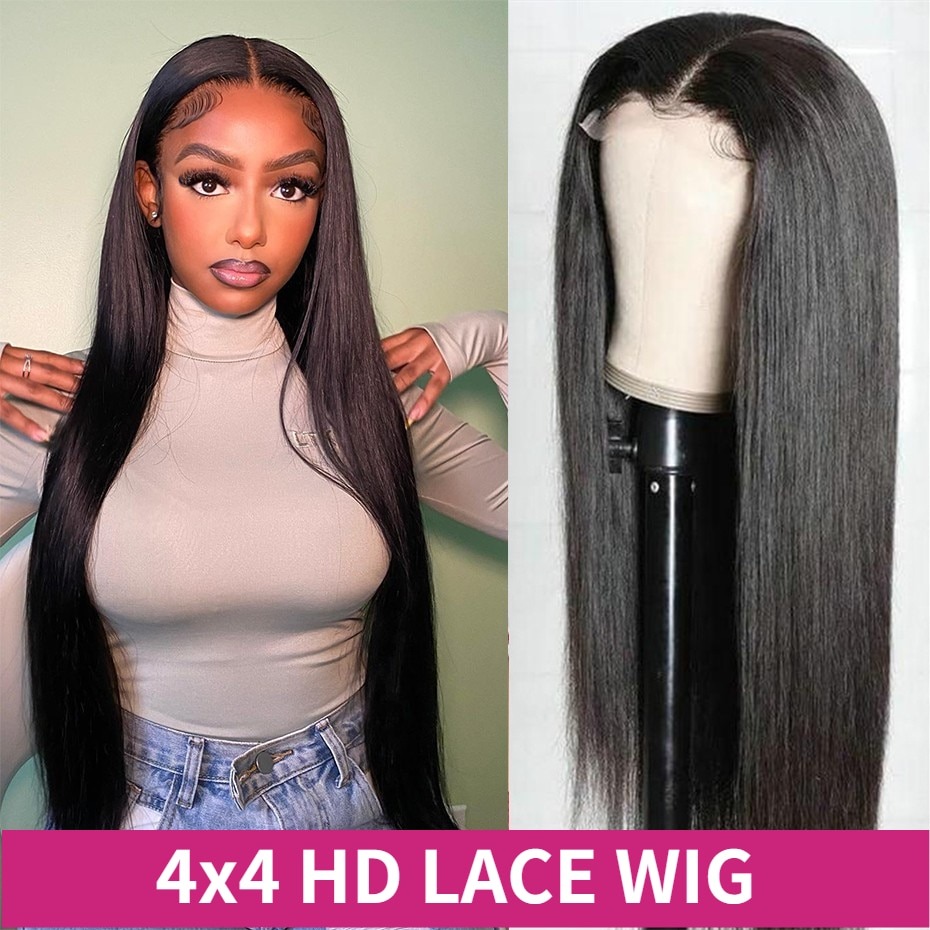 perruque 4x4 lace wig