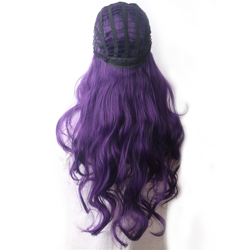 perruque violette déguisement